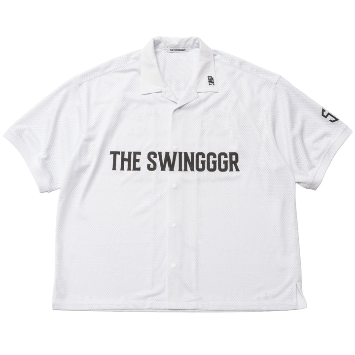 MESH SHIRT, WHITE