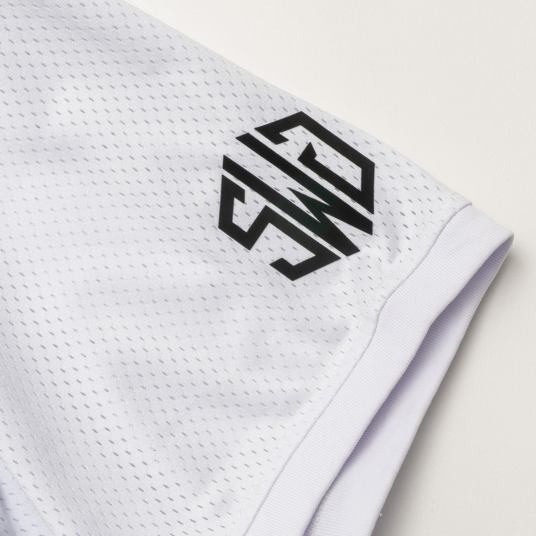 MESH SHIRT, WHITE