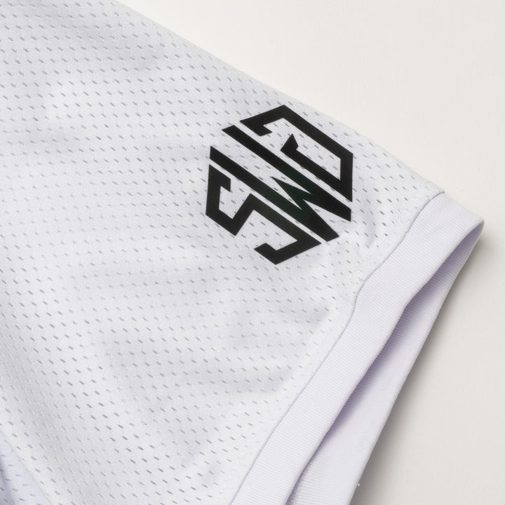 MESH SHIRT, WHITE