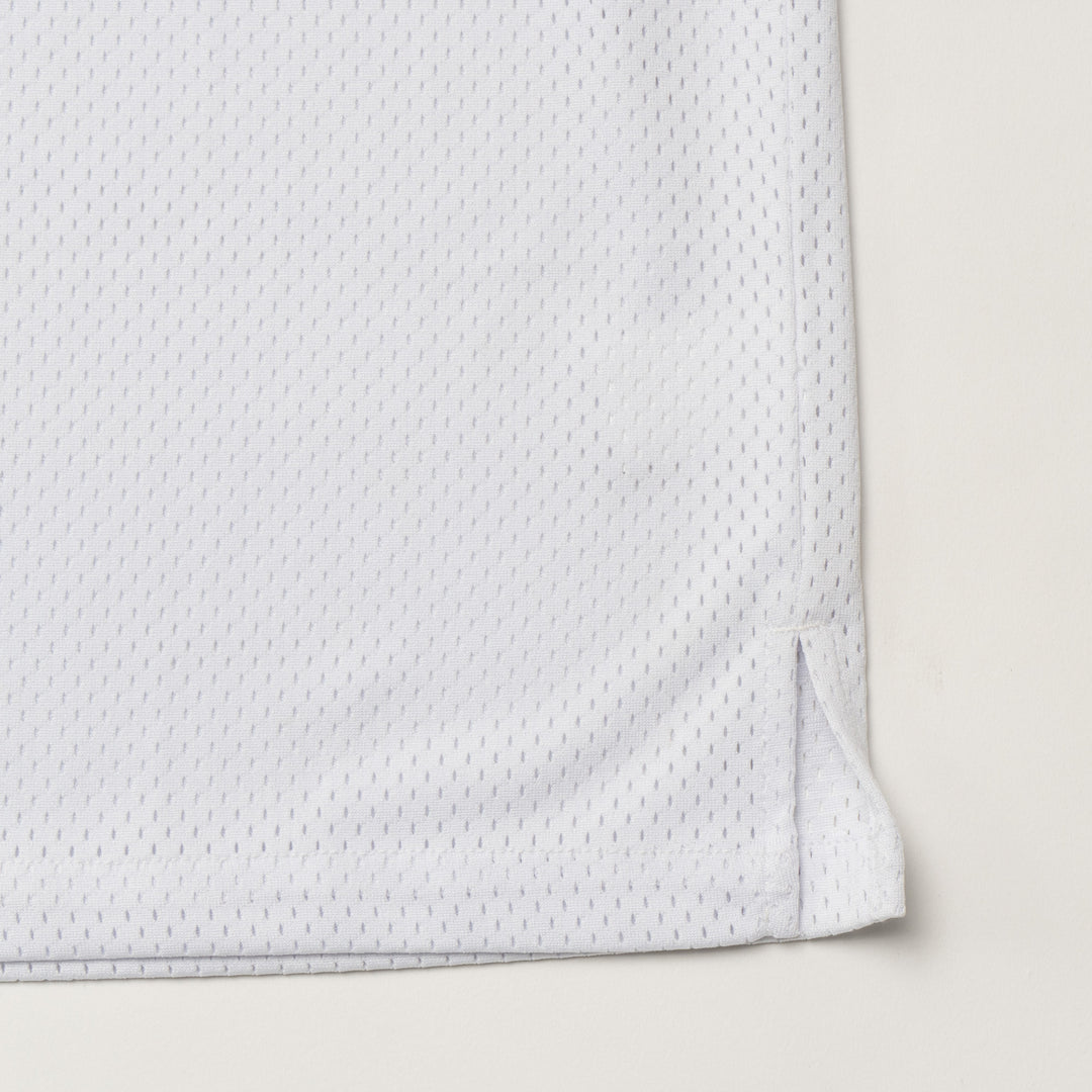 MESH SHIRT, WHITE