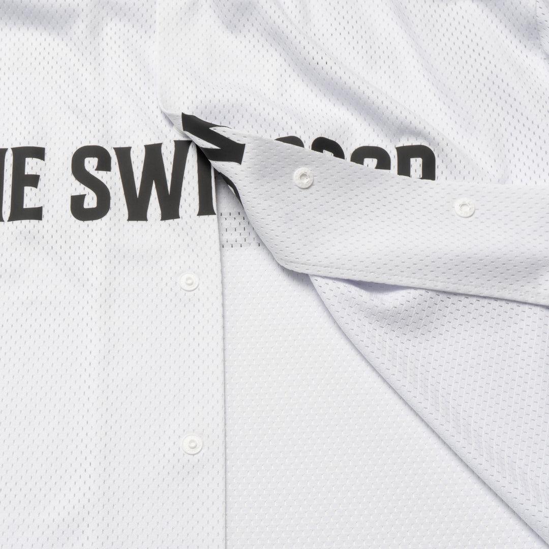 MESH SHIRT, WHITE