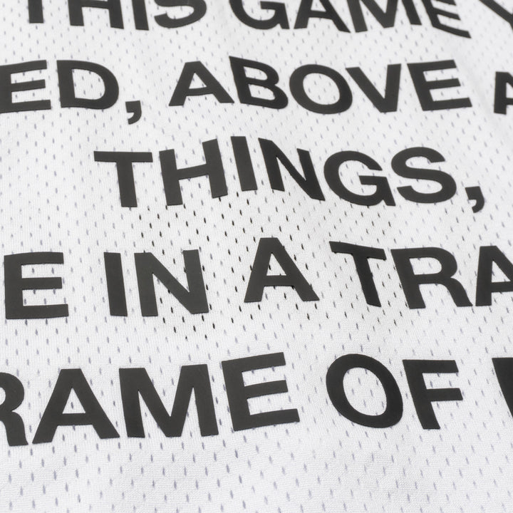 MESH SHIRT, WHITE
