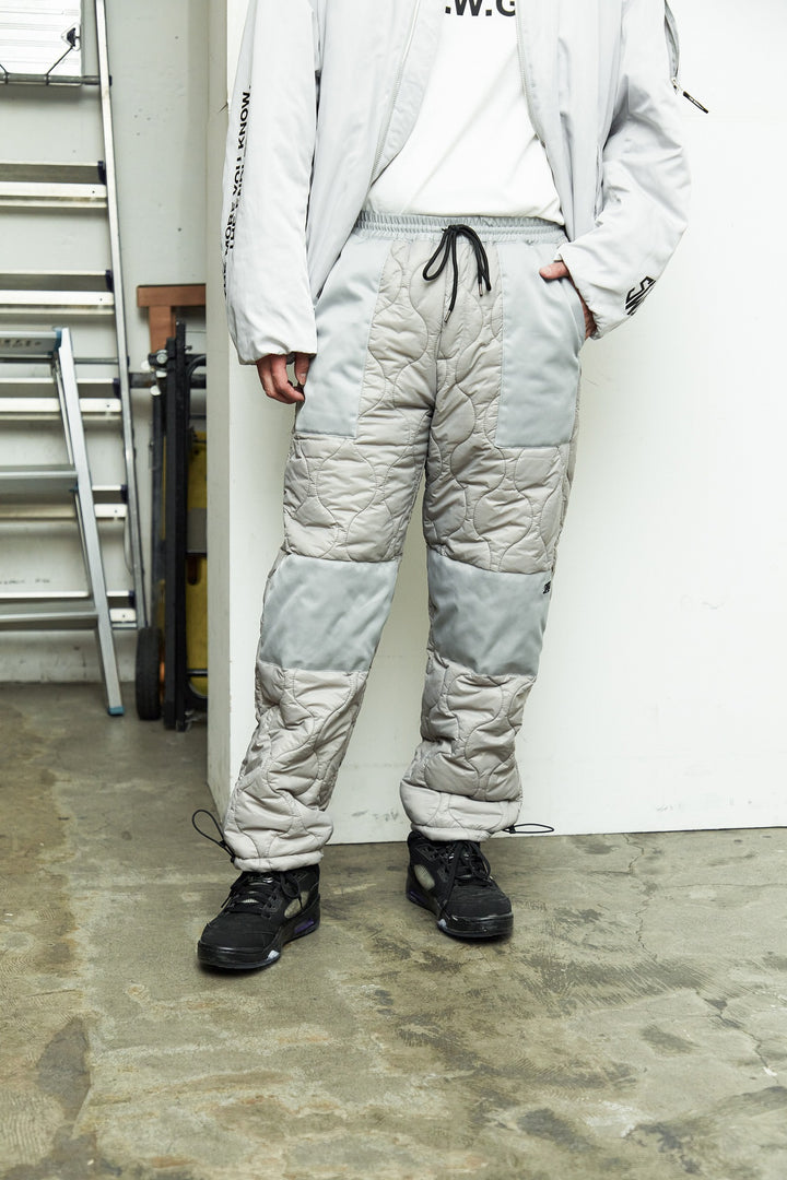 QUILT REVERSIBLE PT, L.GRAY
