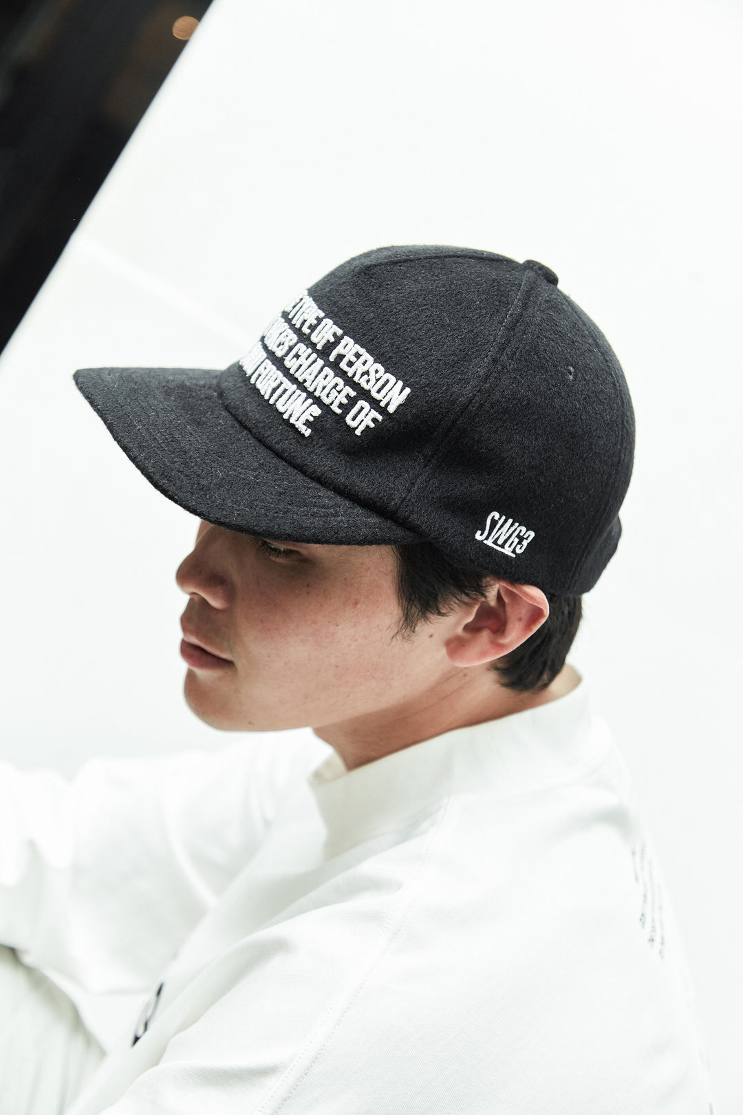 FORTUNE B.B CAP, BLACK