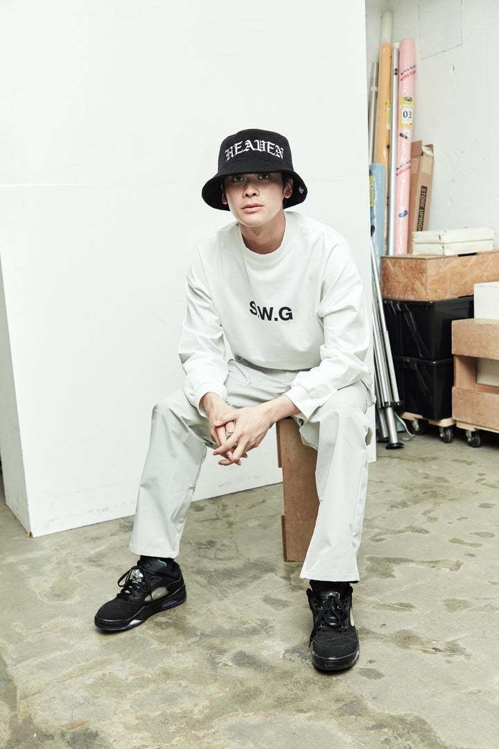 H&H BUCKET HAT, BLACK
