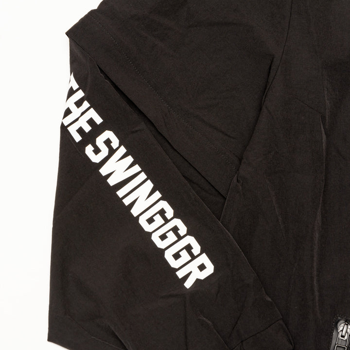 THIN NYLON PO, BLACK