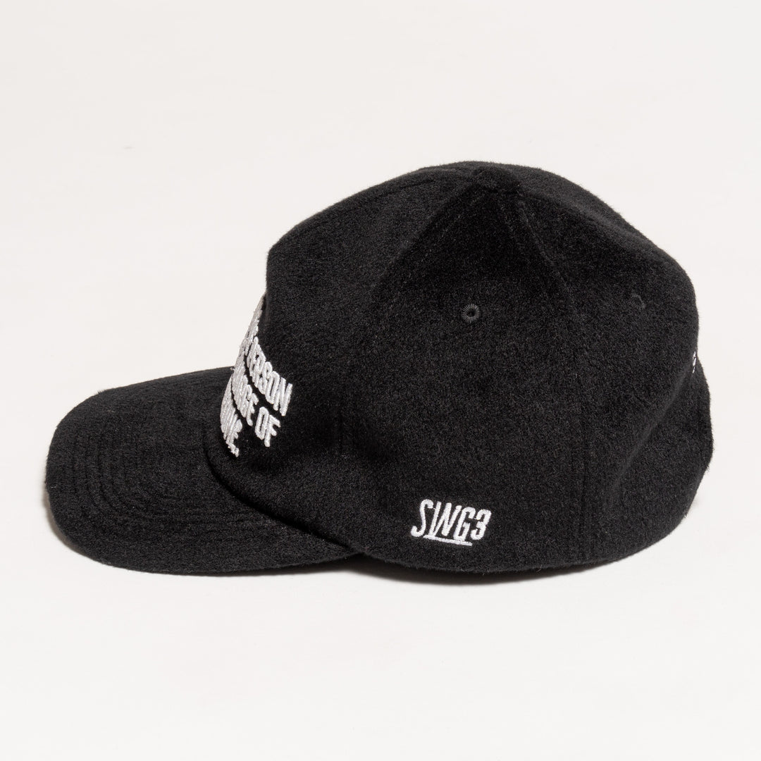 FORTUNE B.B CAP, BLACK