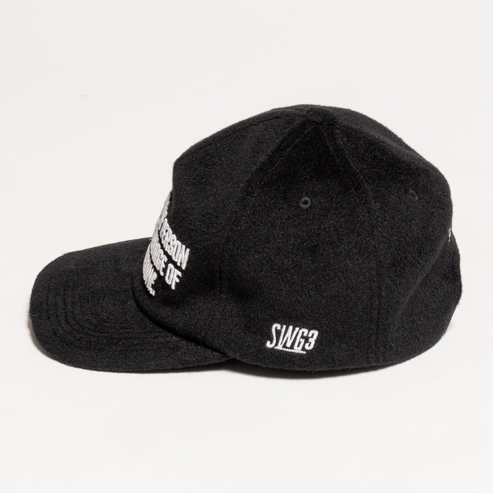 FORTUNE B.B CAP, BLACK