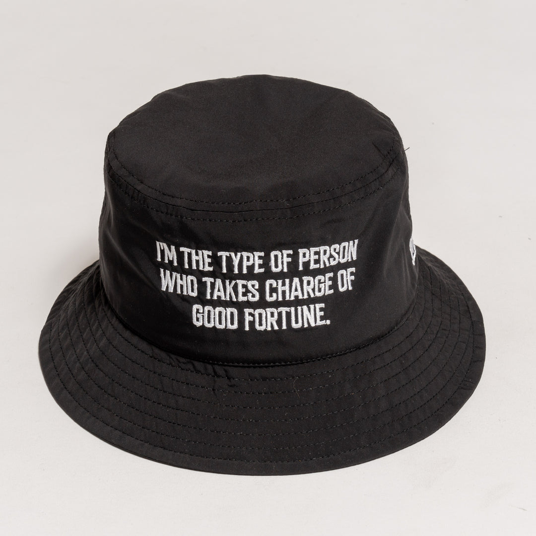FORTUNE BUCKET HAT, BLACK