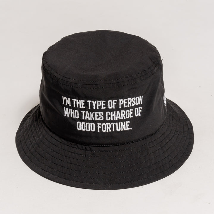 FORTUNE BUCKET HAT, BLACK