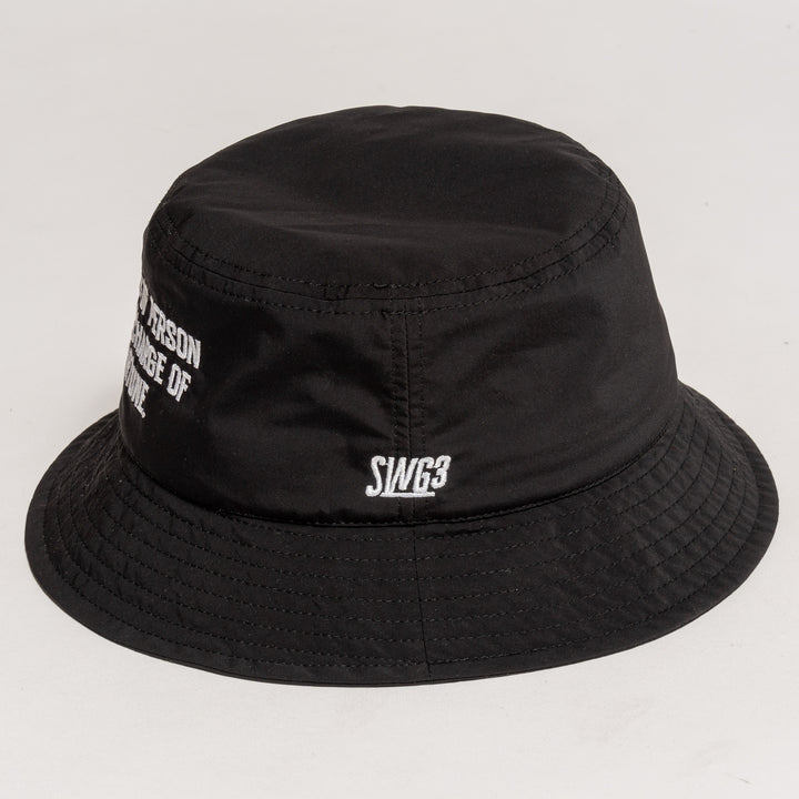 FORTUNE BUCKET HAT, BLACK