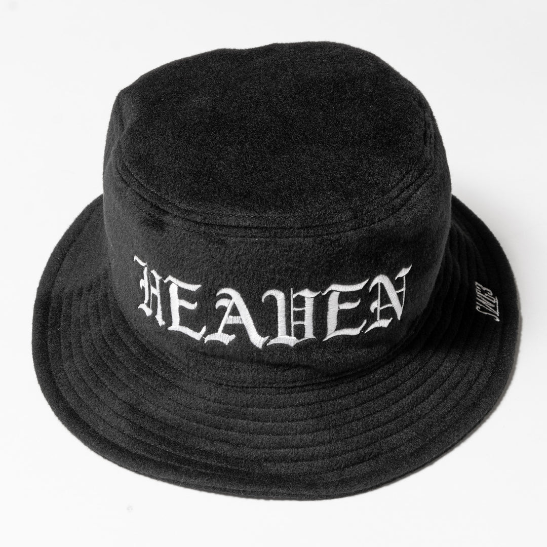 H&H BUCKET HAT, BLACK