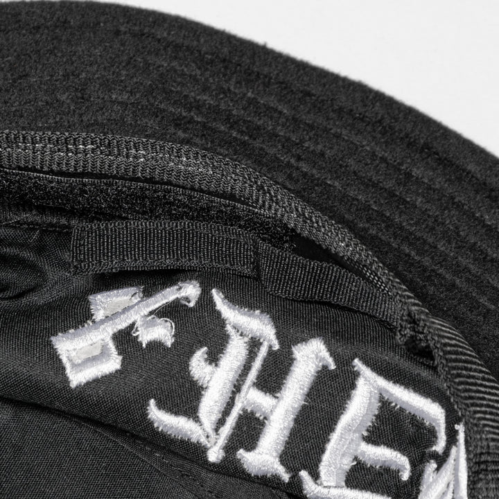 H&H BUCKET HAT, BLACK