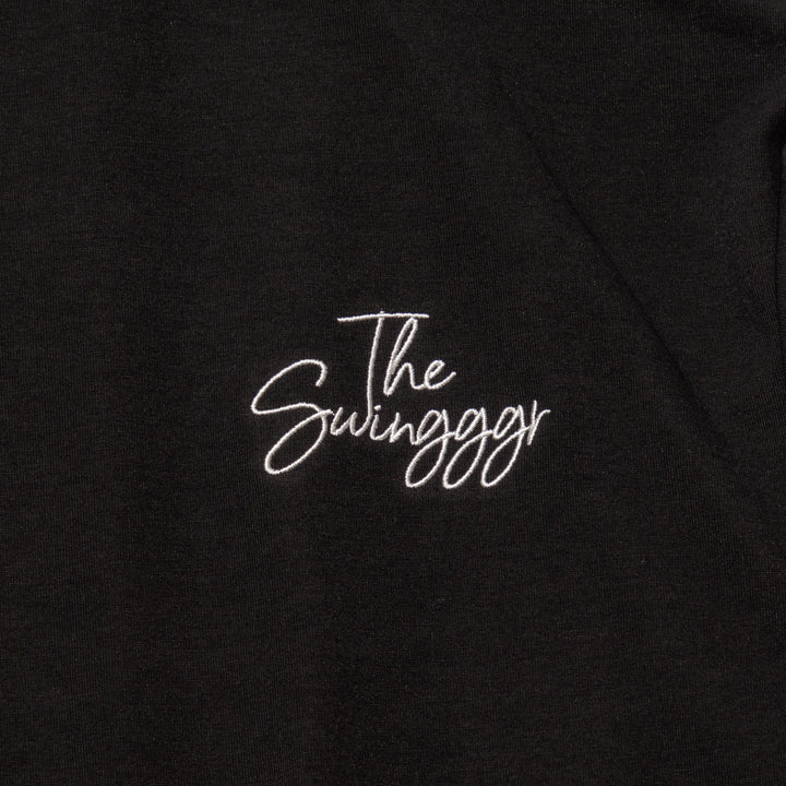 PLAY MOCKNECK L/TEE, BLACK