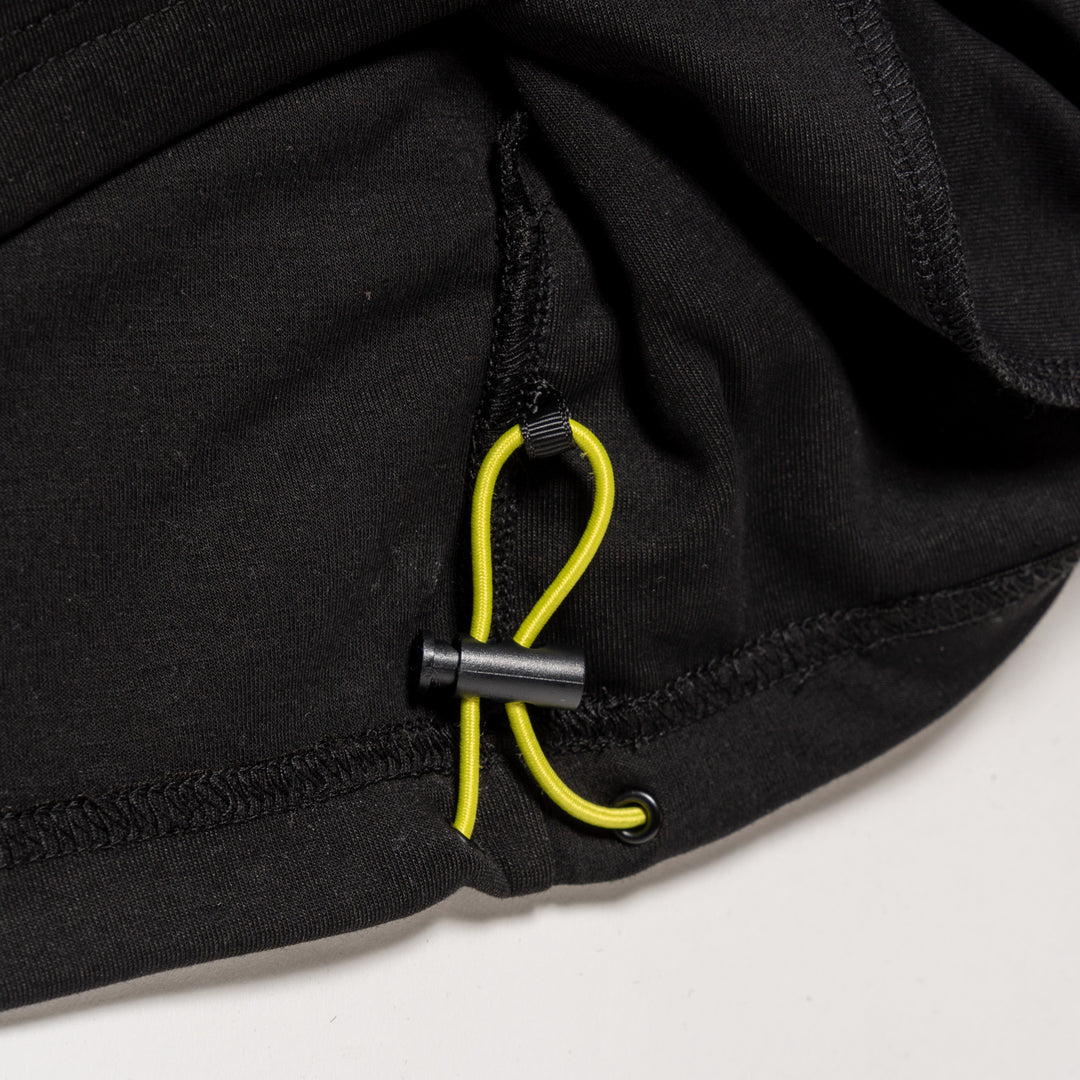 PLAY MOCKNECK L/TEE, BLACK