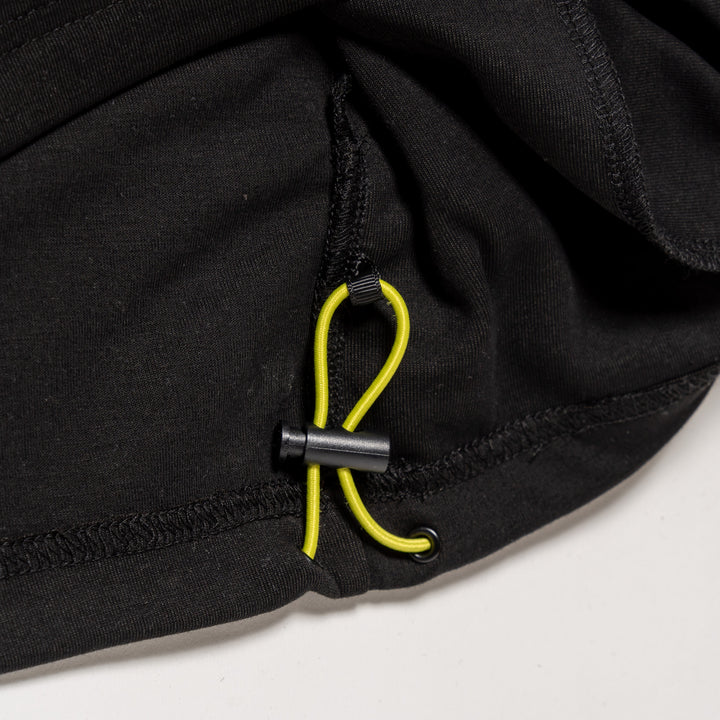 PLAY MOCKNECK L/TEE, BLACK