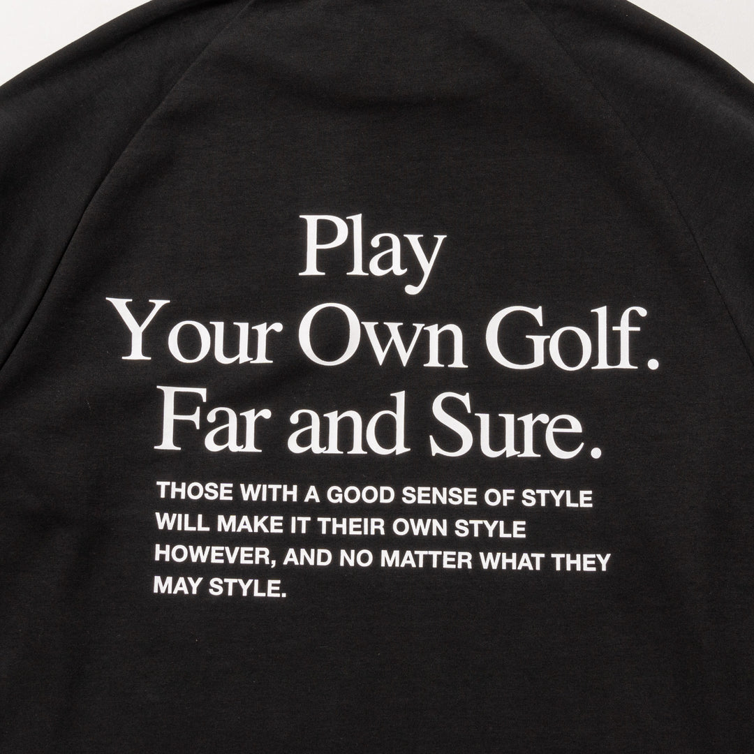 PLAY MOCKNECK L/TEE, BLACK