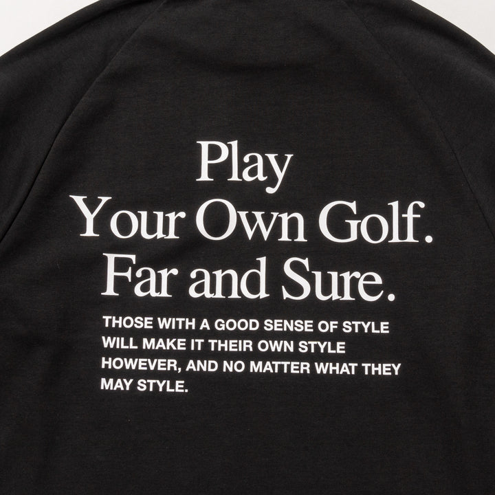 PLAY MOCKNECK L/TEE, BLACK