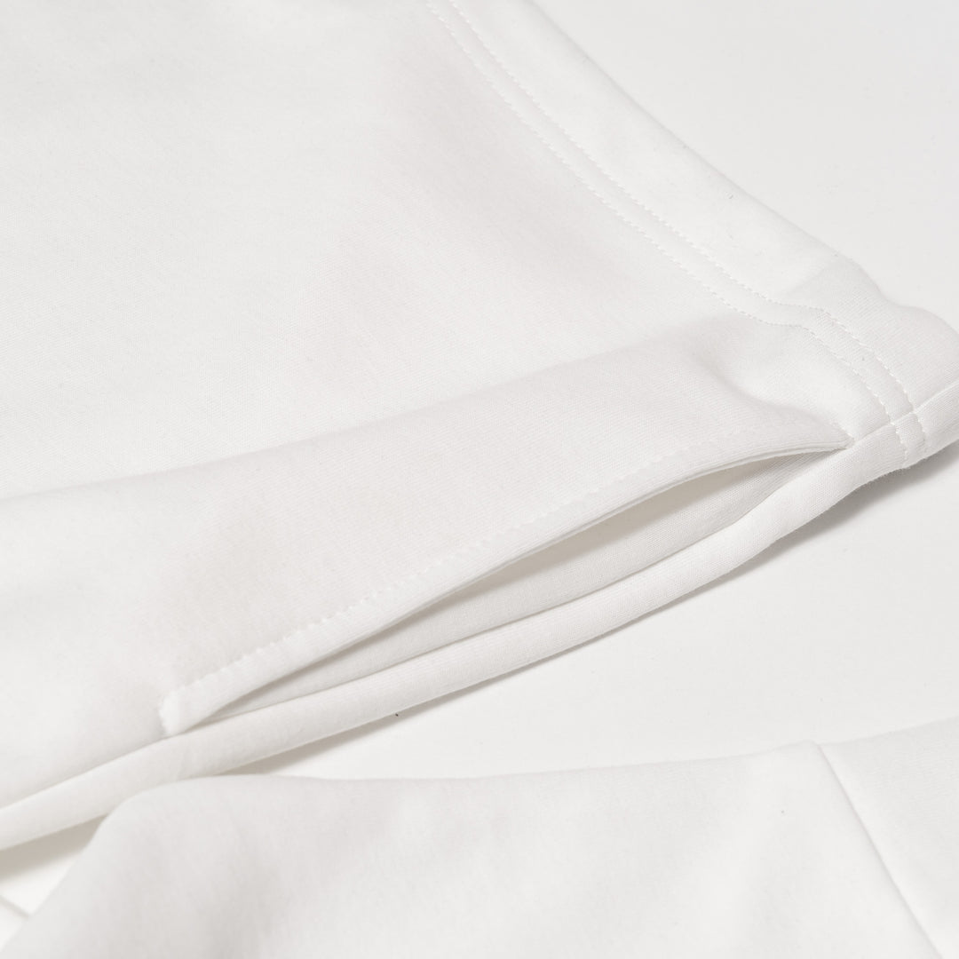 SWG PUNCH MOCKNECK L/TEE, WHITE