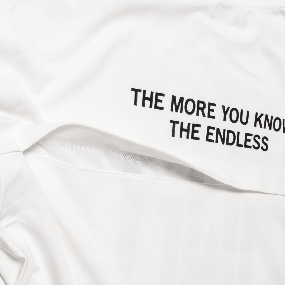 SWG PUNCH MOCKNECK L/TEE, WHITE