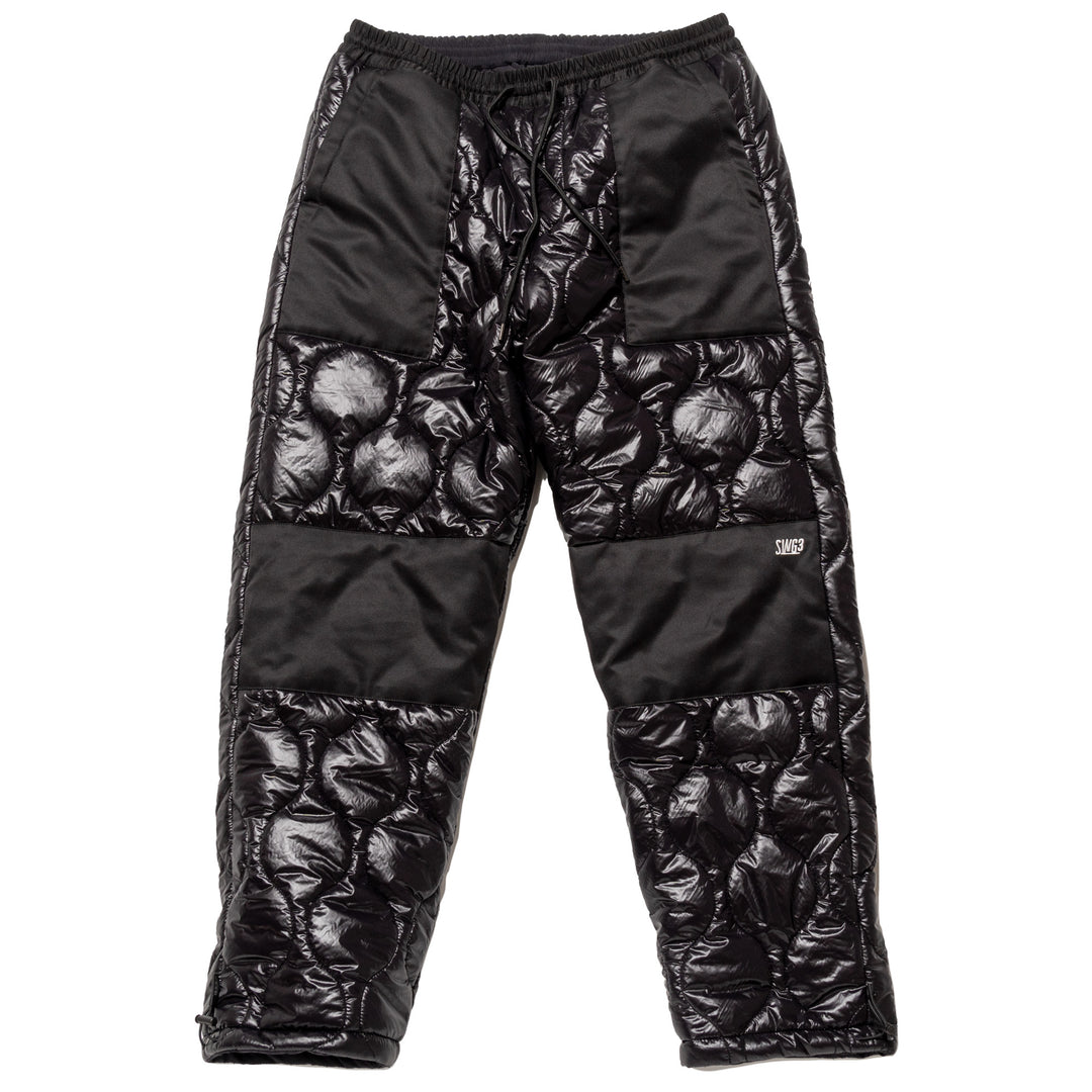 QUILT REVERSIBLE PT, BLACK
