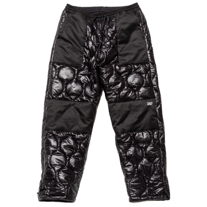 QUILT REVERSIBLE PT, BLACK