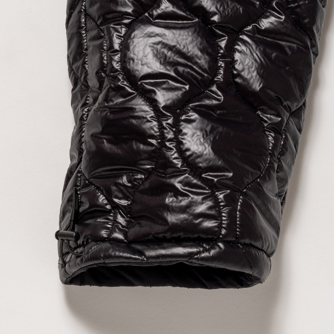 QUILT REVERSIBLE PT, BLACK