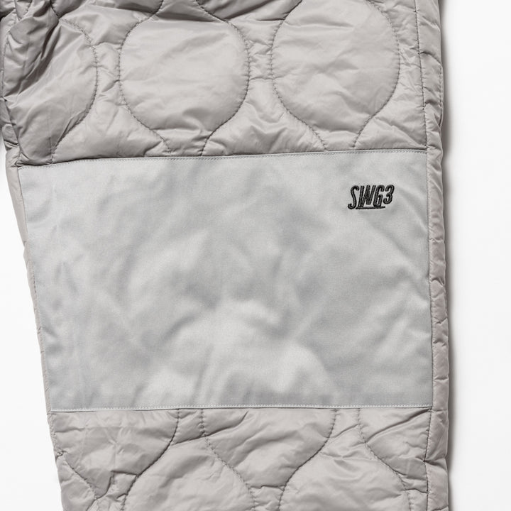 QUILT REVERSIBLE PT, L.GRAY