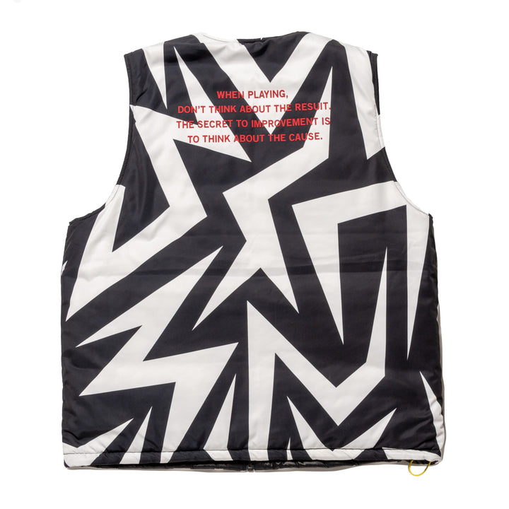 GEOMETRY REVERSIBLE VT, WHITE&BLACK