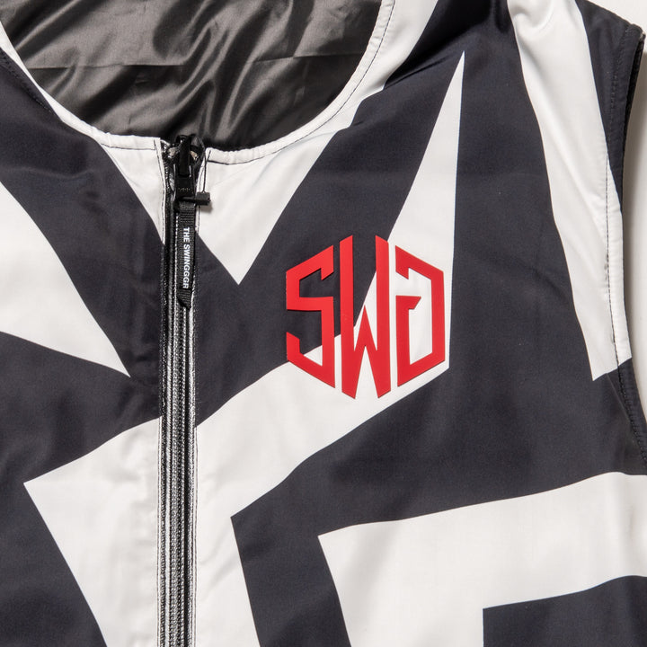 GEOMETRY REVERSIBLE VT, WHITE&BLACK