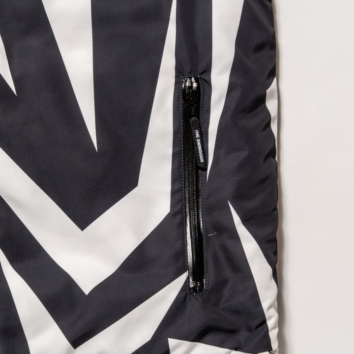 GEOMETRY REVERSIBLE VT, WHITE&BLACK