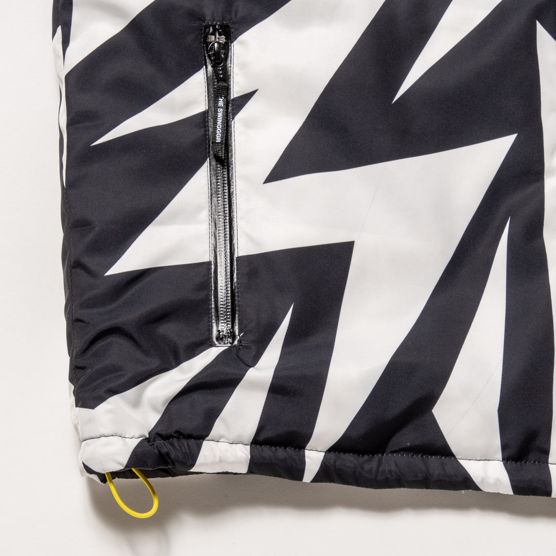 GEOMETRY REVERSIBLE VT, WHITE&BLACK