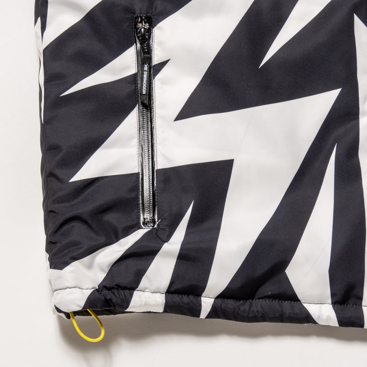 GEOMETRY REVERSIBLE VT, WHITE&BLACK