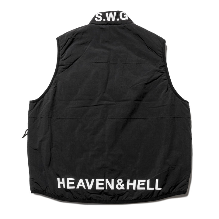QUILT REVERSIBLE VT, BLACK