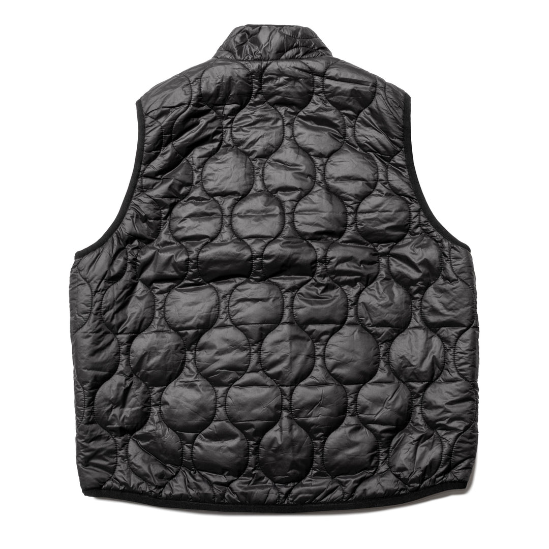 QUILT REVERSIBLE VT, BLACK