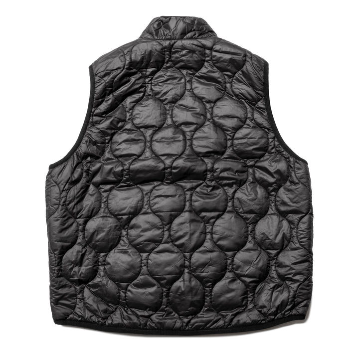 QUILT REVERSIBLE VT, BLACK
