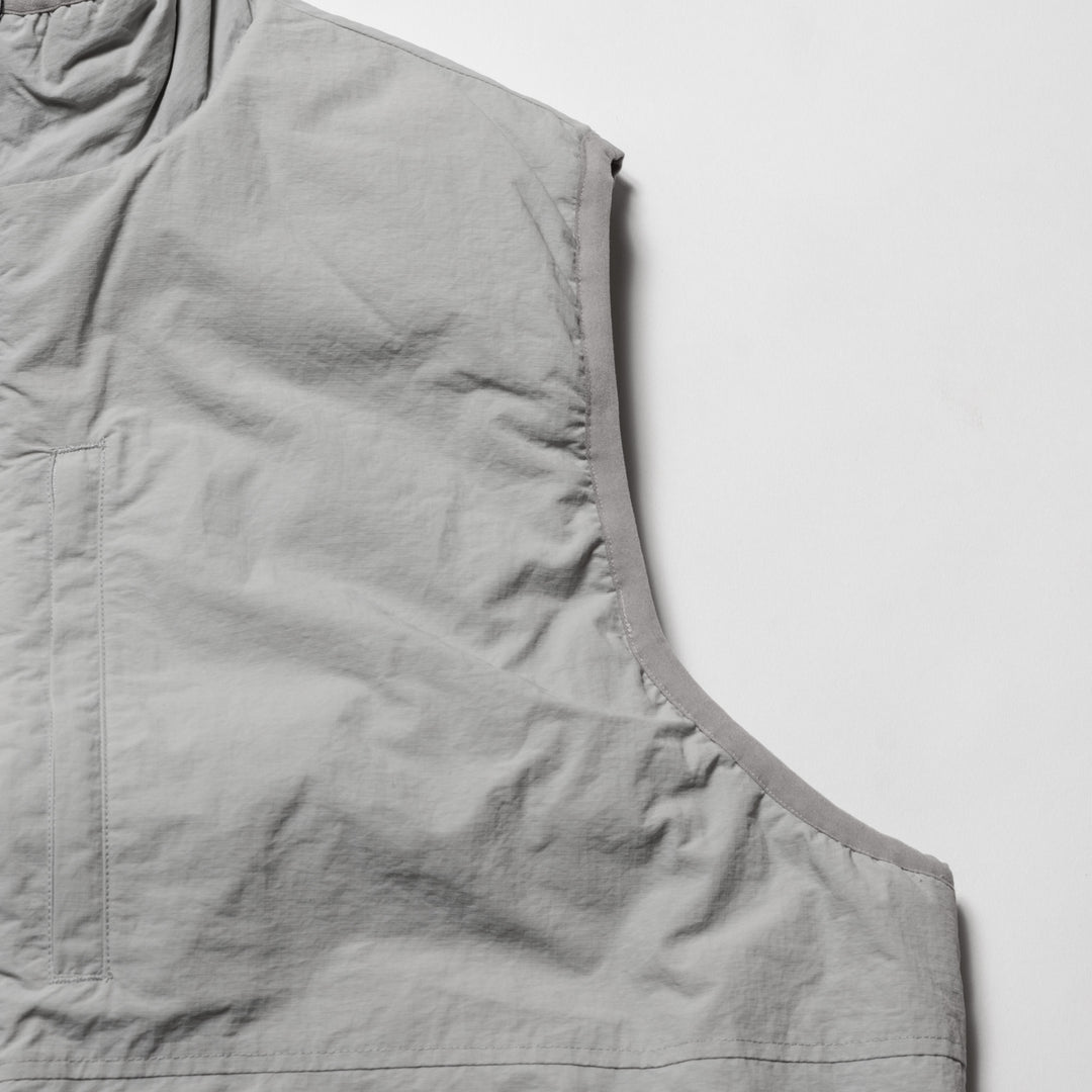 QUILT REVERSIBLE VT, L.GRAY