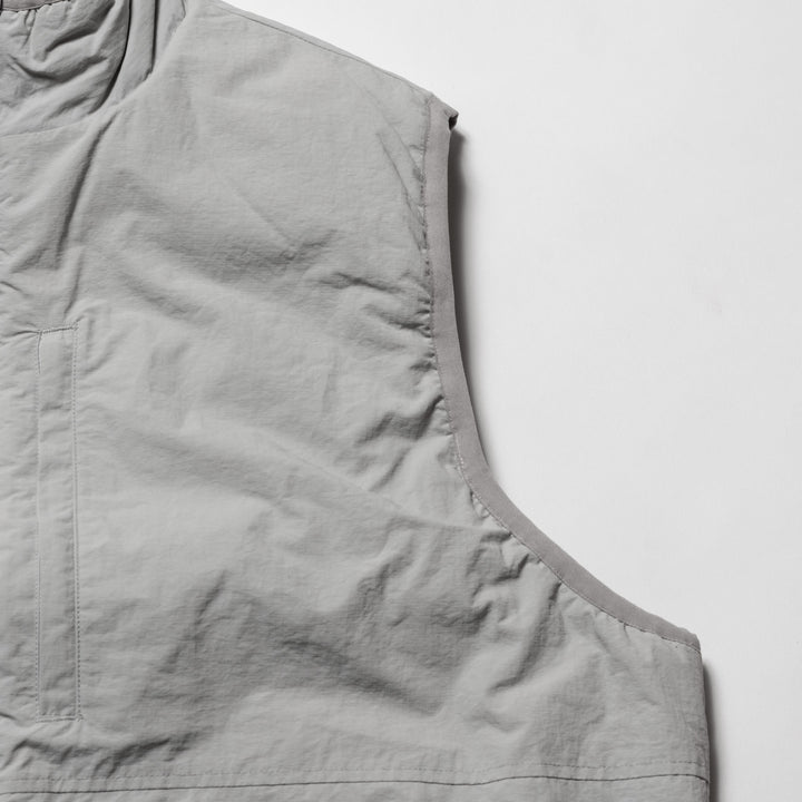 QUILT REVERSIBLE VT, L.GRAY