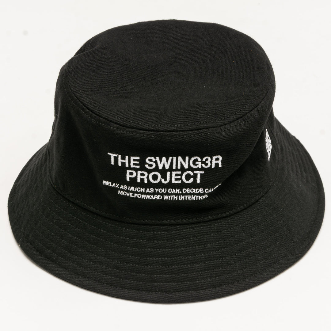 SWG PROJECT BUCKET HAT, BLACK