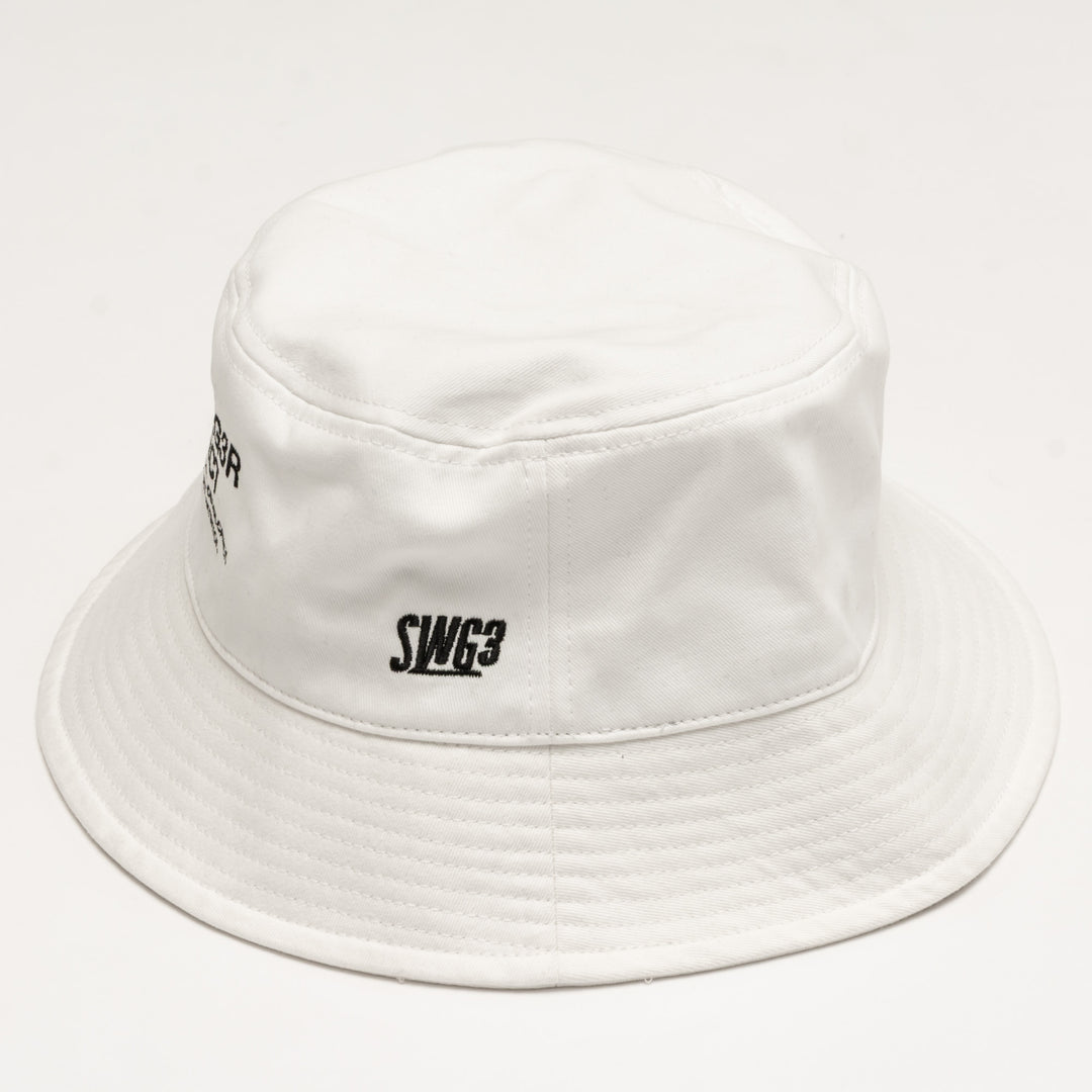 SWG PROJECT BUCKET HAT, WHITE