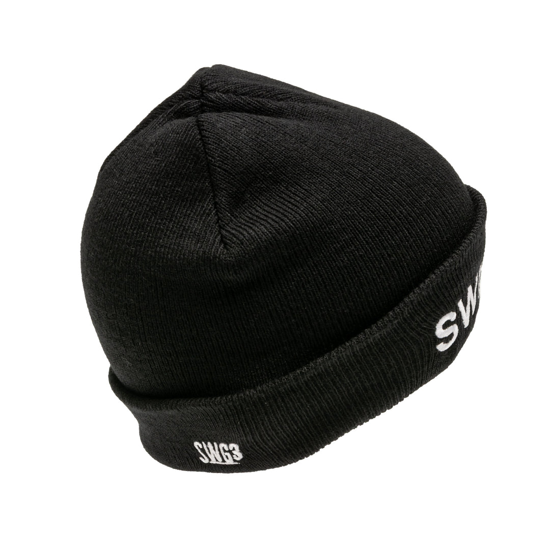 SWG3 KNITCAP, BLACK