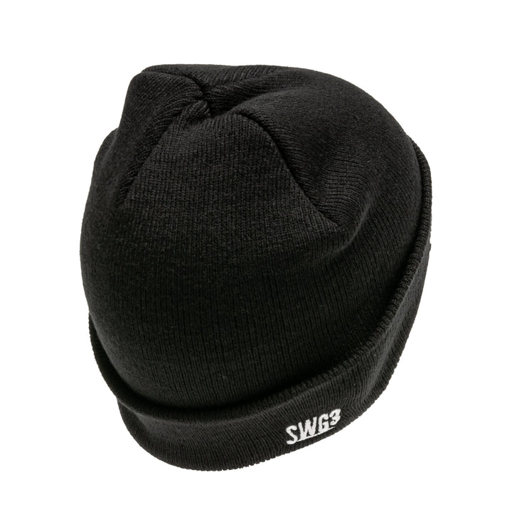 SWG3 KNITCAP, BLACK