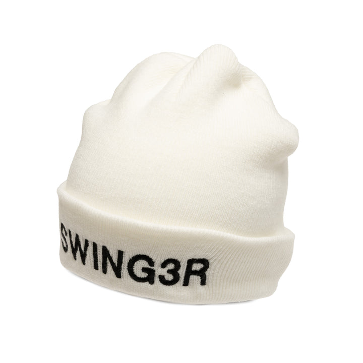 SWG3 KNITCAP, WHITE
