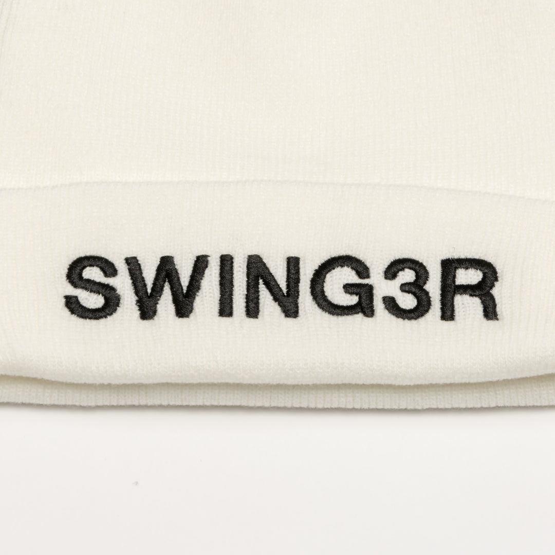 SWG3 KNITCAP, WHITE