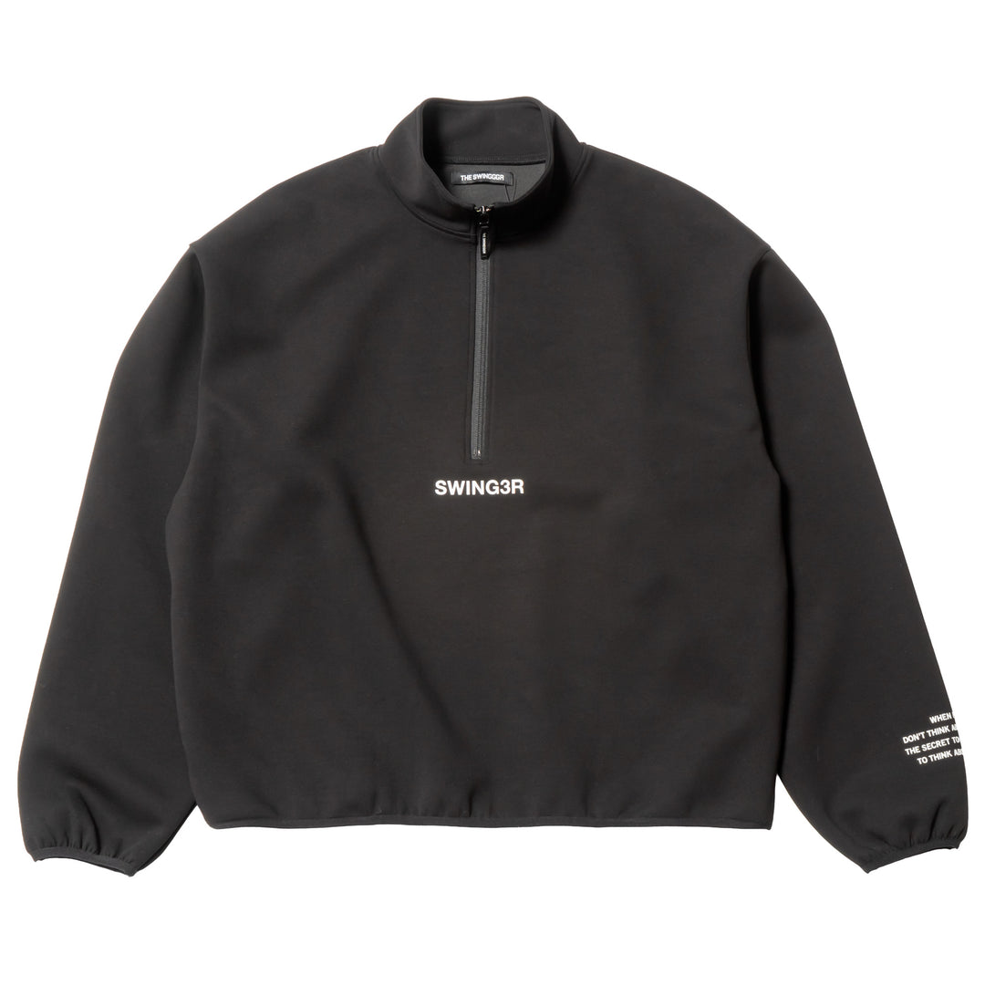 SWG AIR CORE HALF ZIP, BLACK