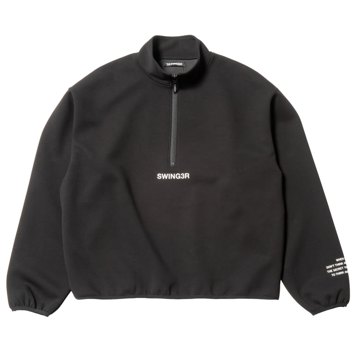 SWG AIR CORE HALF ZIP, BLACK