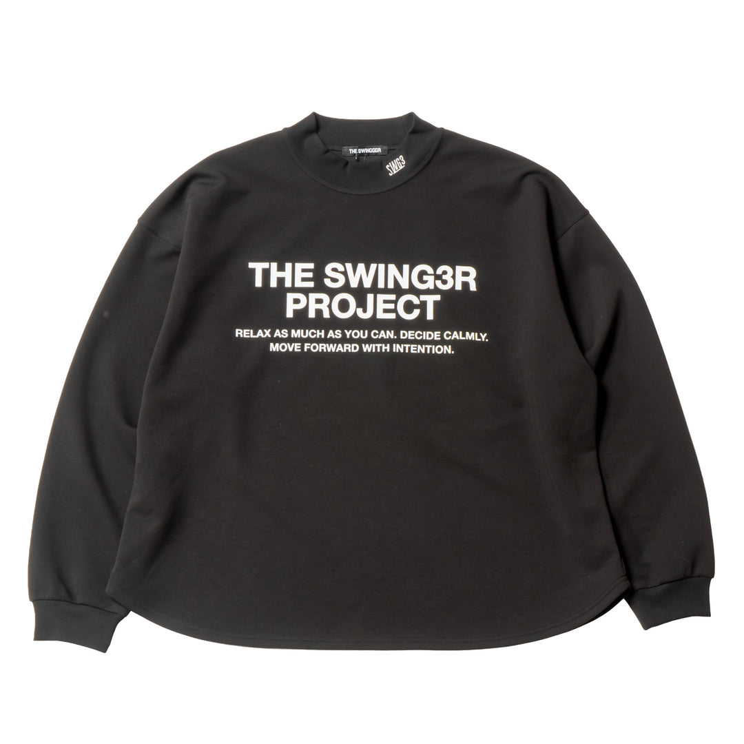 SWG PROJECT L/TEE, BLACK