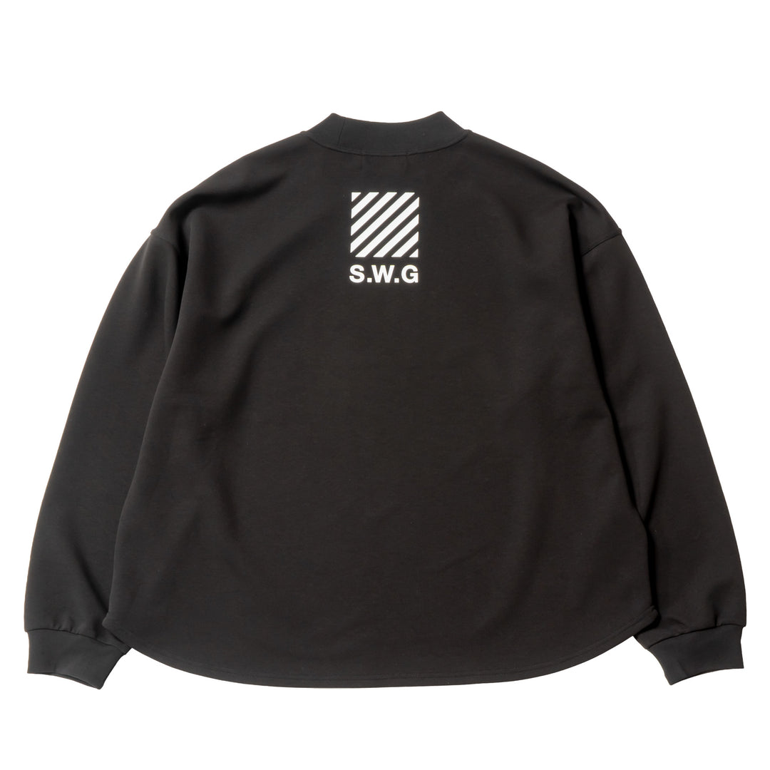 SWG PROJECT L/TEE, BLACK