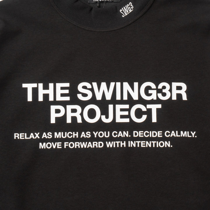 SWG PROJECT L/TEE, BLACK