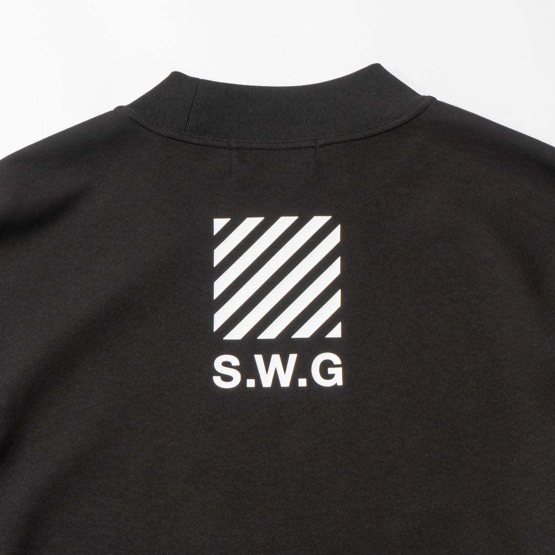 SWG PROJECT L/TEE, BLACK